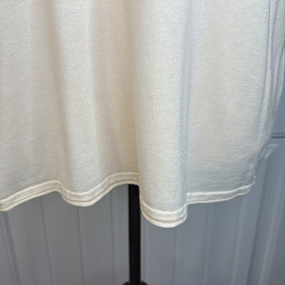 Ralph Lauren Cream Sleeveless Top Relaxed Fit Ivory Sz 2X - Picture 3 of 12